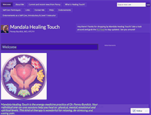 Tablet Screenshot of mandalahealingtouch.com